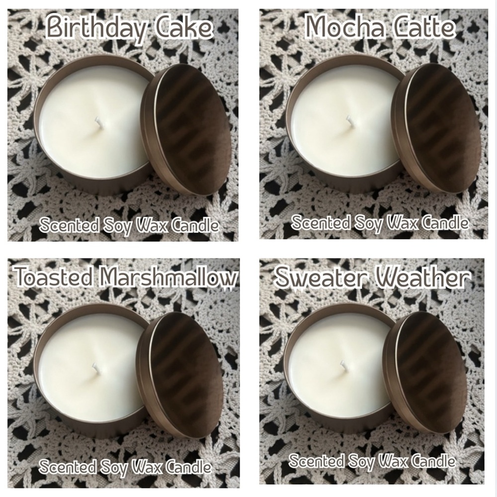 Scented Soy Wax Candle 12oz